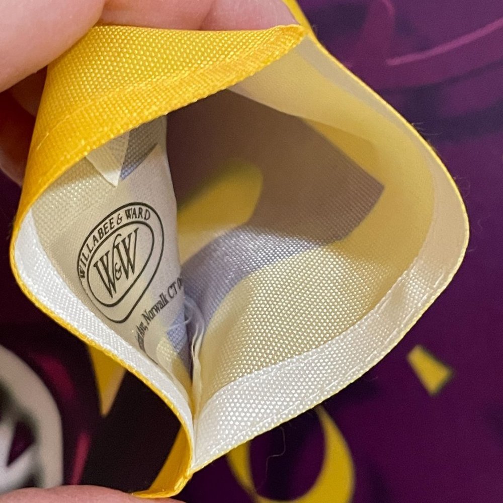 LSU Tigers New In Package New Year Hanging Flag Banner Football Gameday Tailgate - Picture 4 of 6